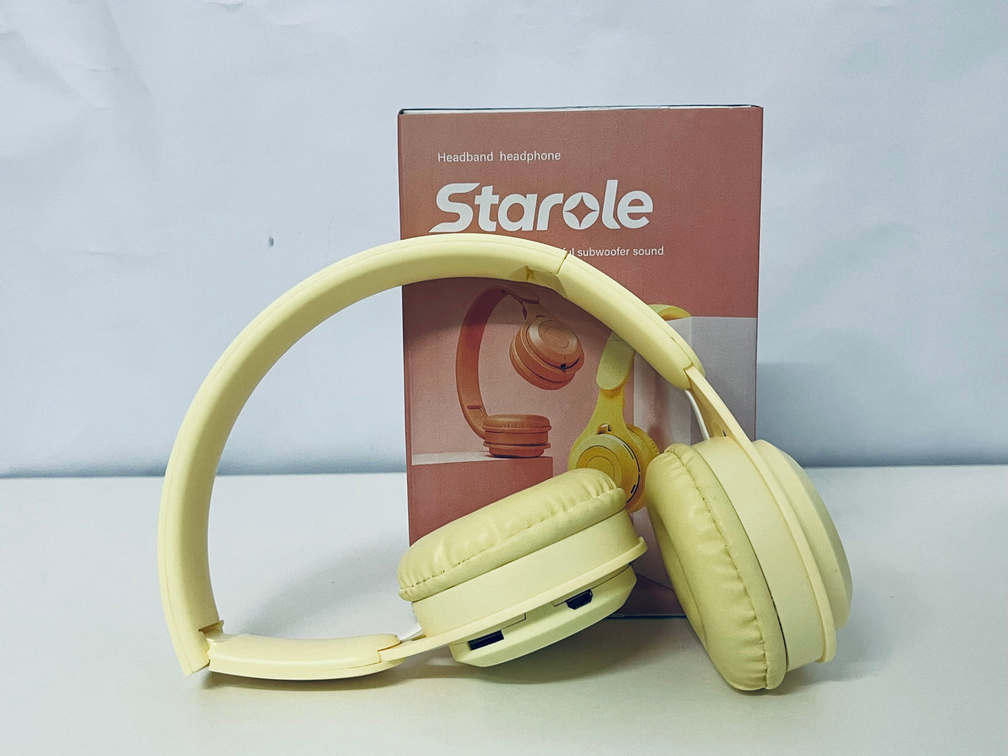 Starole Wireless Active Noise Canceling Headphones - HiFi Stereo Long Battery Life Earbuds for Sports & Commuting (Compatible with iOS/Android)