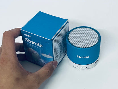 Starole Mini Bluetooth Speaker with Colorful Breathing Light, Stunning Sound Quality, Portable Wireless Speaker for Home & Outdoor, Your Perfect Audio & Ambiance Companion