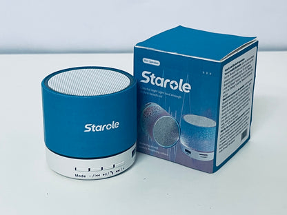 Starole Mini Bluetooth Speaker with Colorful Breathing Light, Stunning Sound Quality, Portable Wireless Speaker for Home & Outdoor, Your Perfect Audio & Ambiance Companion