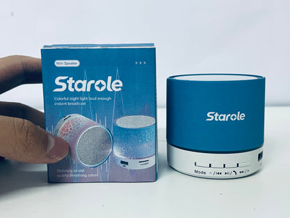 Starole Mini Bluetooth Speaker with Colorful Breathing Light, Stunning Sound Quality, Portable Wireless Speaker for Home & Outdoor, Your Perfect Audio & Ambiance Companion