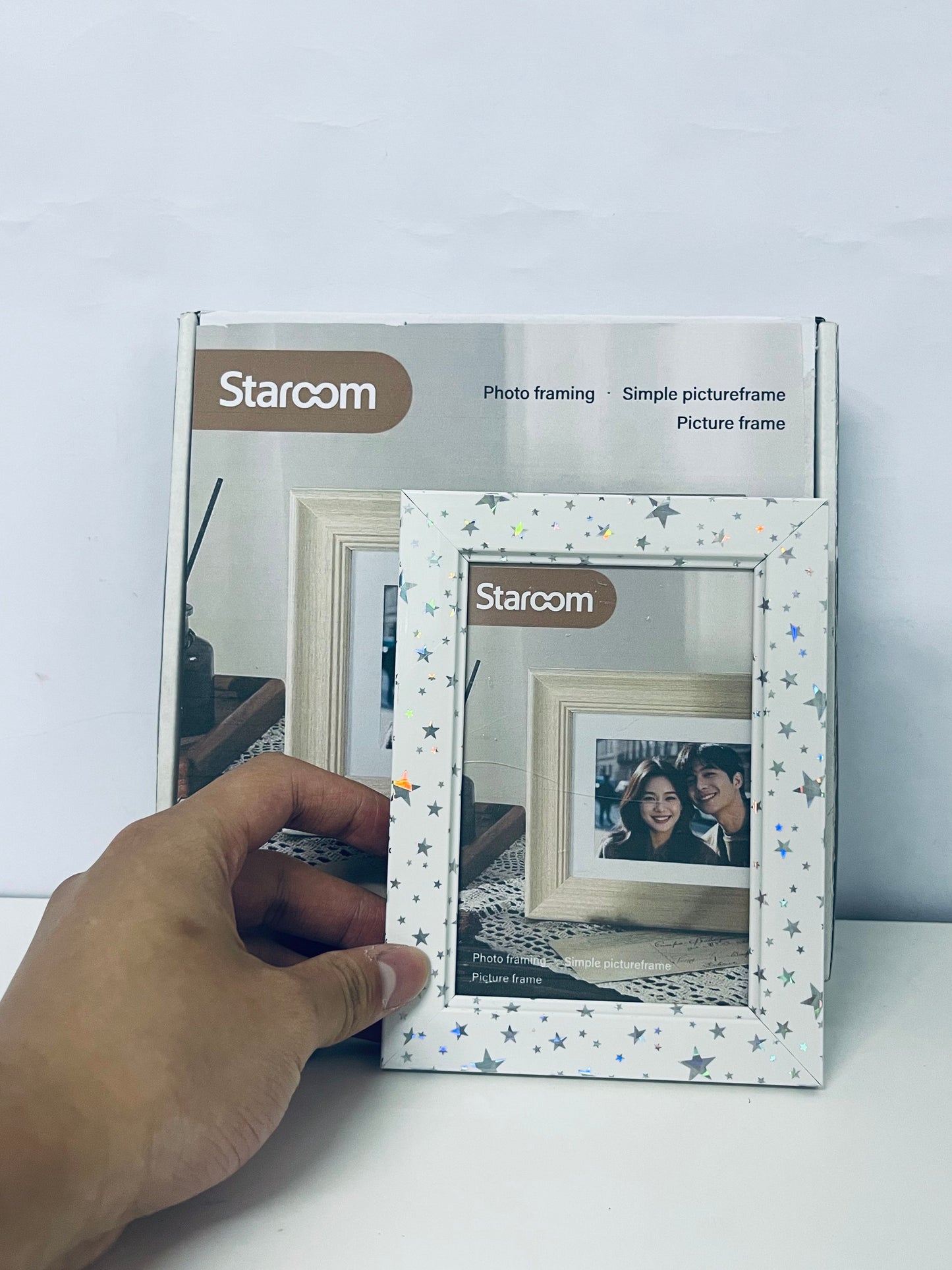 Staroom Shining Star Picture frames Playful & Creative Capture Beautiful Moments Fun Choice for Home Decoration and Memory Collection