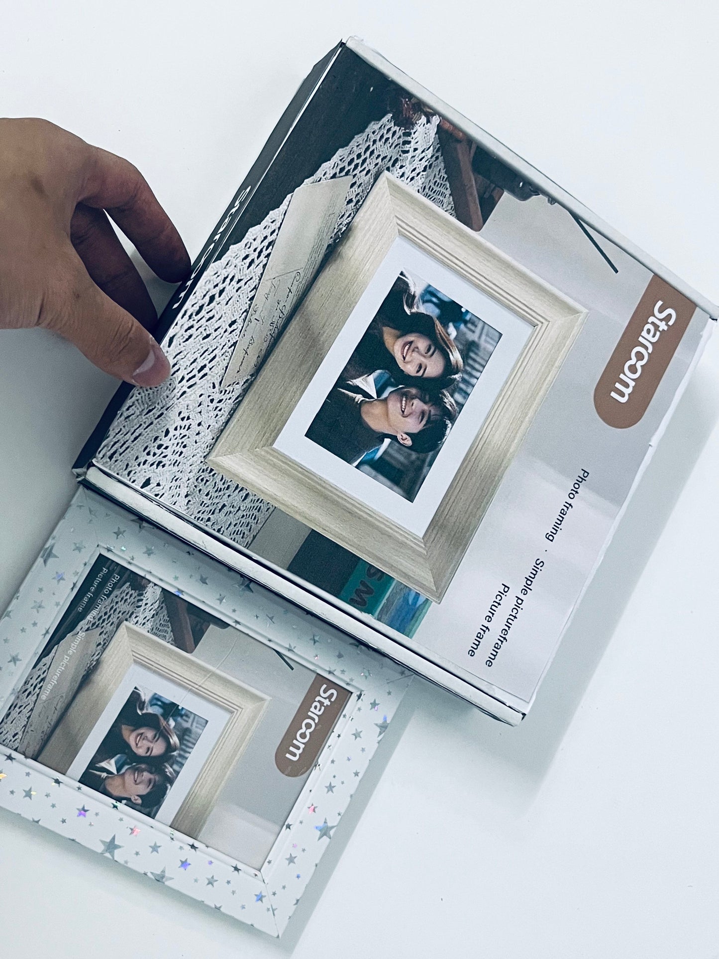Staroom Shining Star Picture frames Playful & Creative Capture Beautiful Moments Fun Choice for Home Decoration and Memory Collection