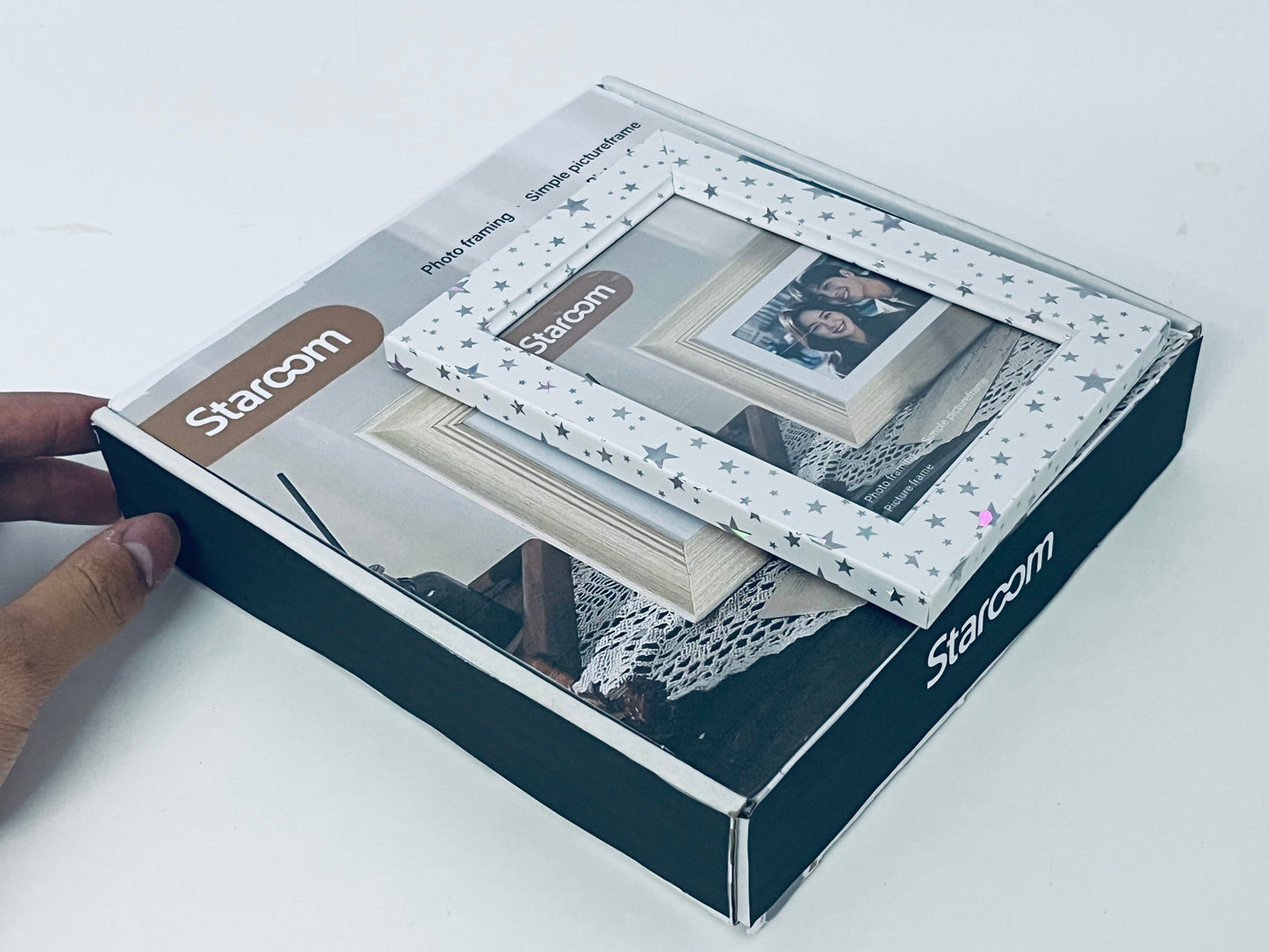 Staroom Shining Star Picture frames Playful & Creative Capture Beautiful Moments Fun Choice for Home Decoration and Memory Collection