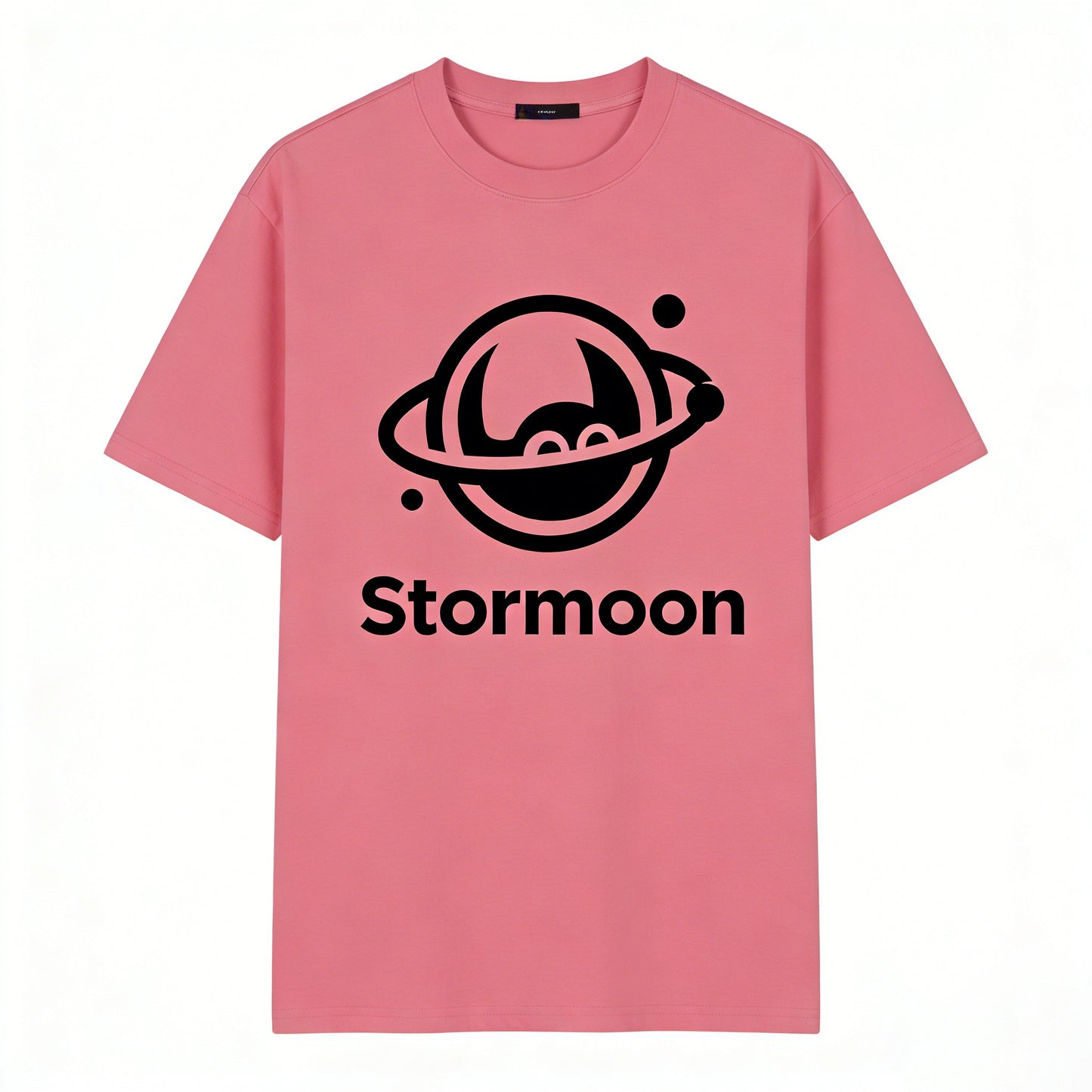 Stormoon Planet Devil Print Tee-shirts for Men Women, Loose Crewneck 100% Cotton Short Sleeve Casual T-Shirts