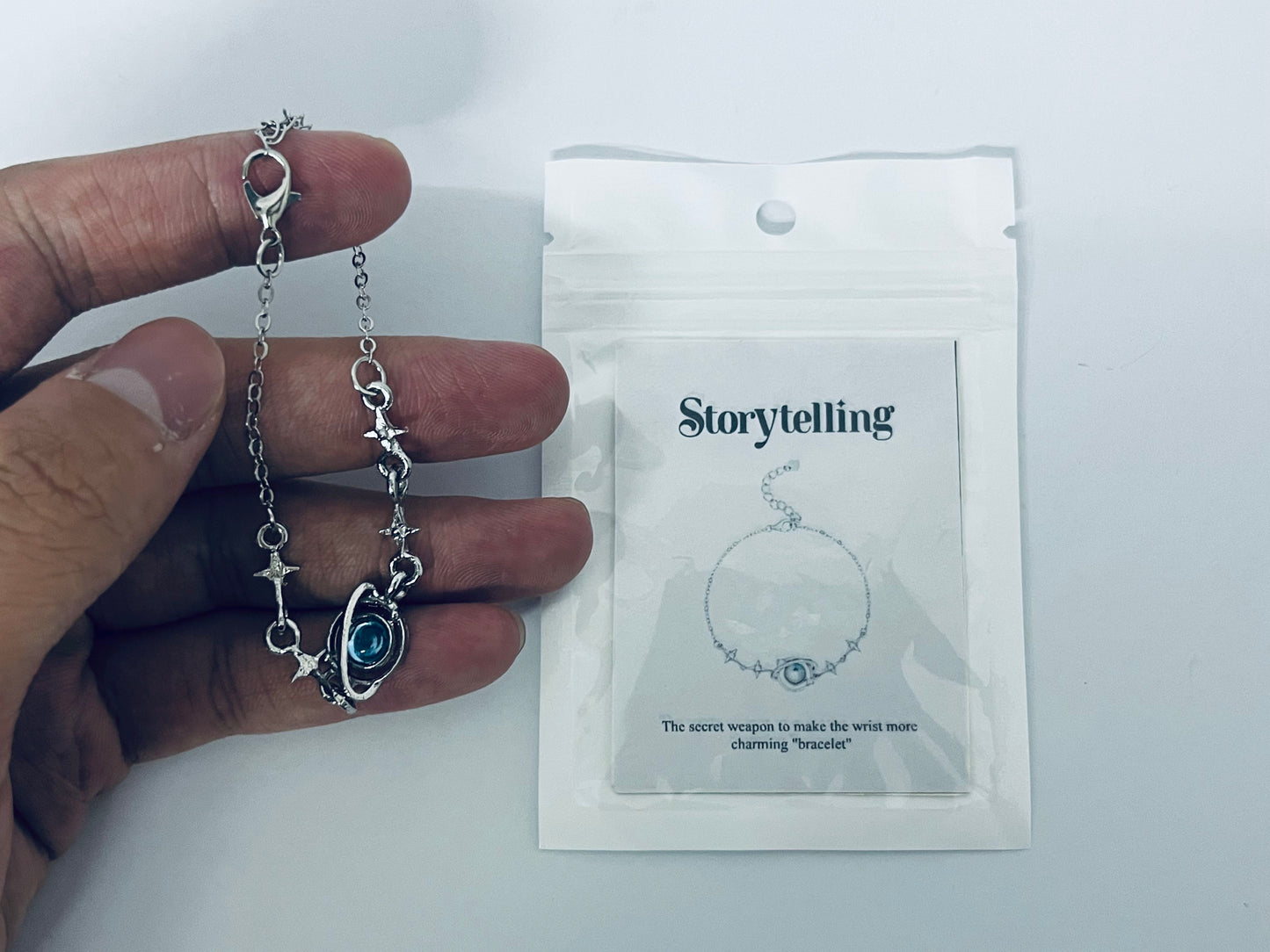 Storytelling Bracelet for Women, Rhinestone Decor Birthstone Bracelets for Women Fine Jewelry Birthday Valentine‘s’ Day Gifts for Her Mom Wife, Chain