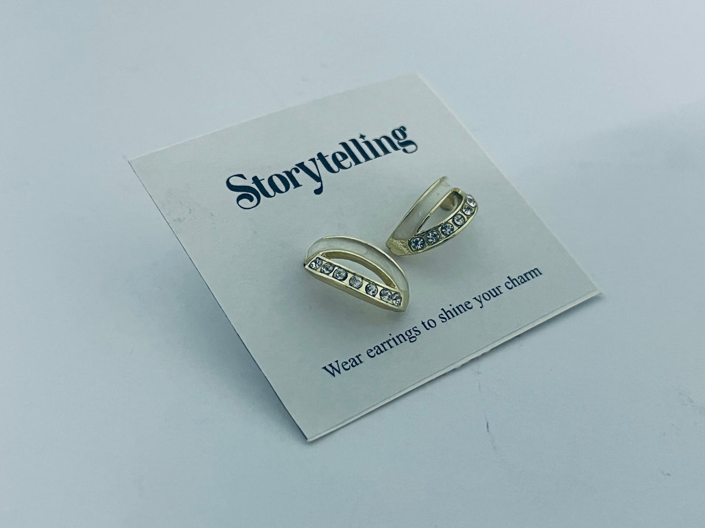 Storytelling Shiny Geometric  Lady Daily Wearable Earrings Women Dainty Fashion Jewelry Accessories Creative Gift