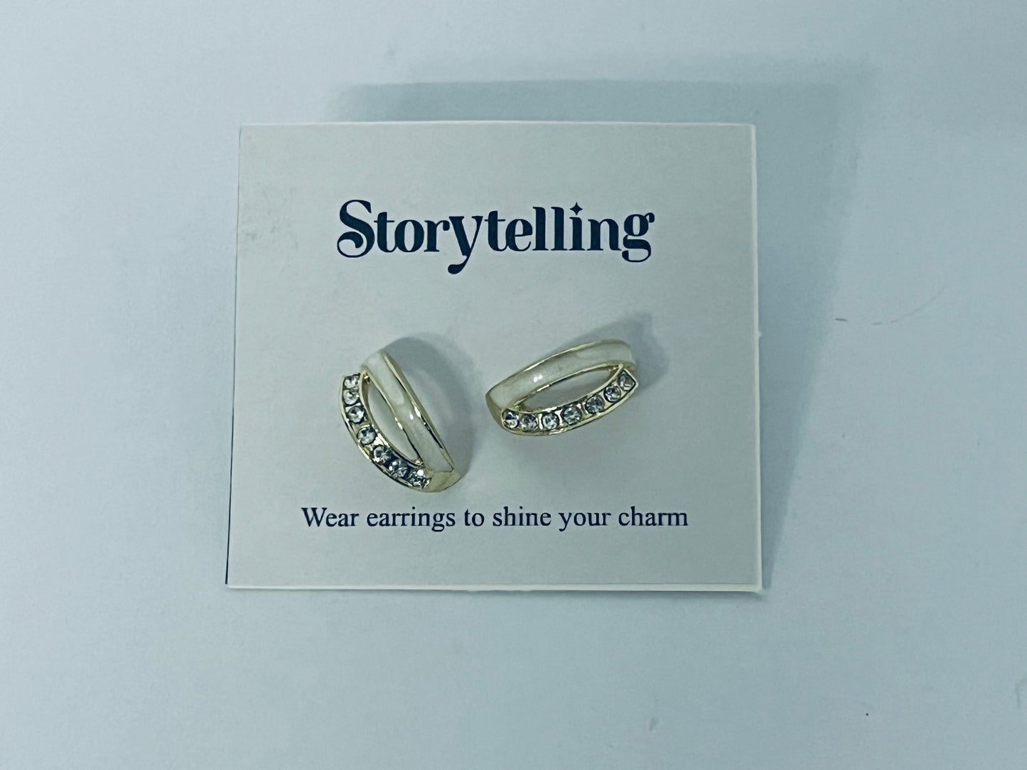 Storytelling Shiny Geometric  Lady Daily Wearable Earrings Women Dainty Fashion Jewelry Accessories Creative Gift