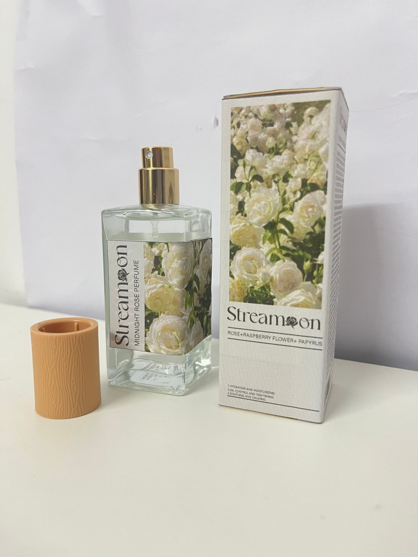 【Streamoon Midnight Rose Perfume】—— Elegant Floral Scent with Minimalist Style