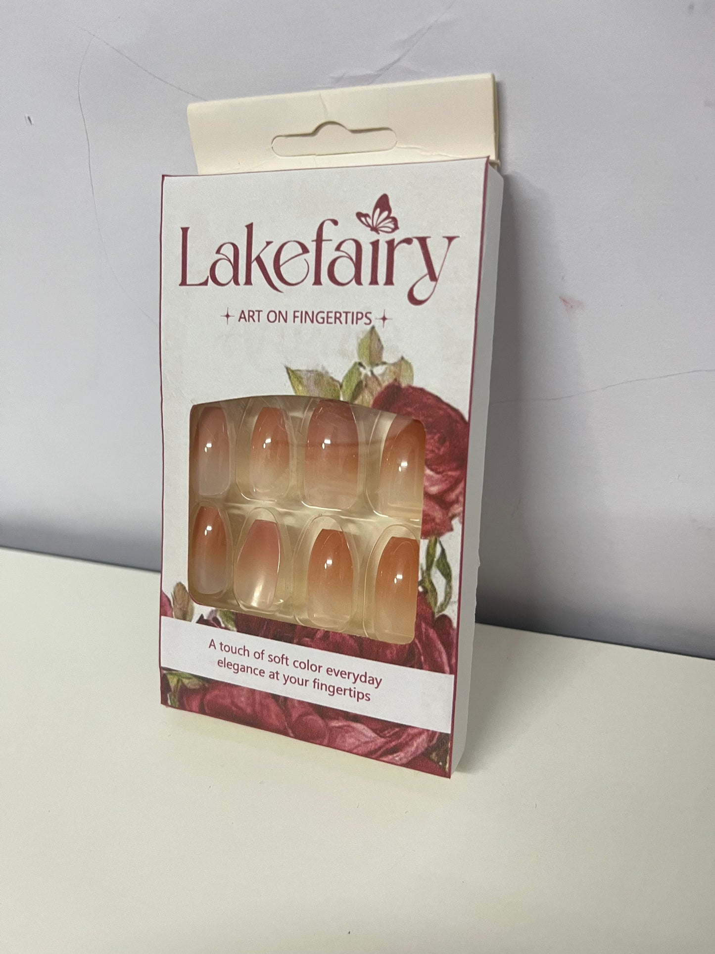 【Lakefairy Gradient False Nails】—— Daily Elegance on Your Fingertips