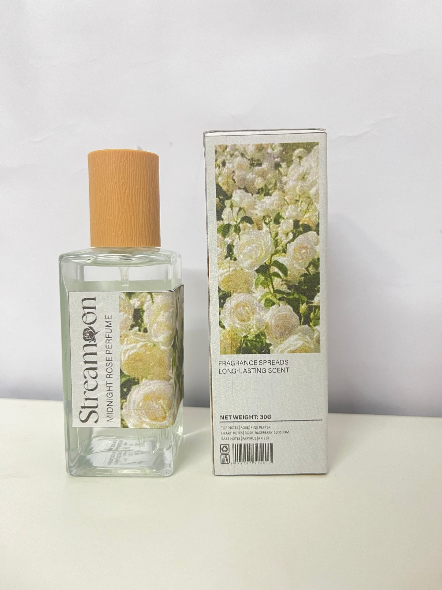 【Streamoon Midnight Rose Perfume】—— Elegant Floral Scent with Minimalist Style