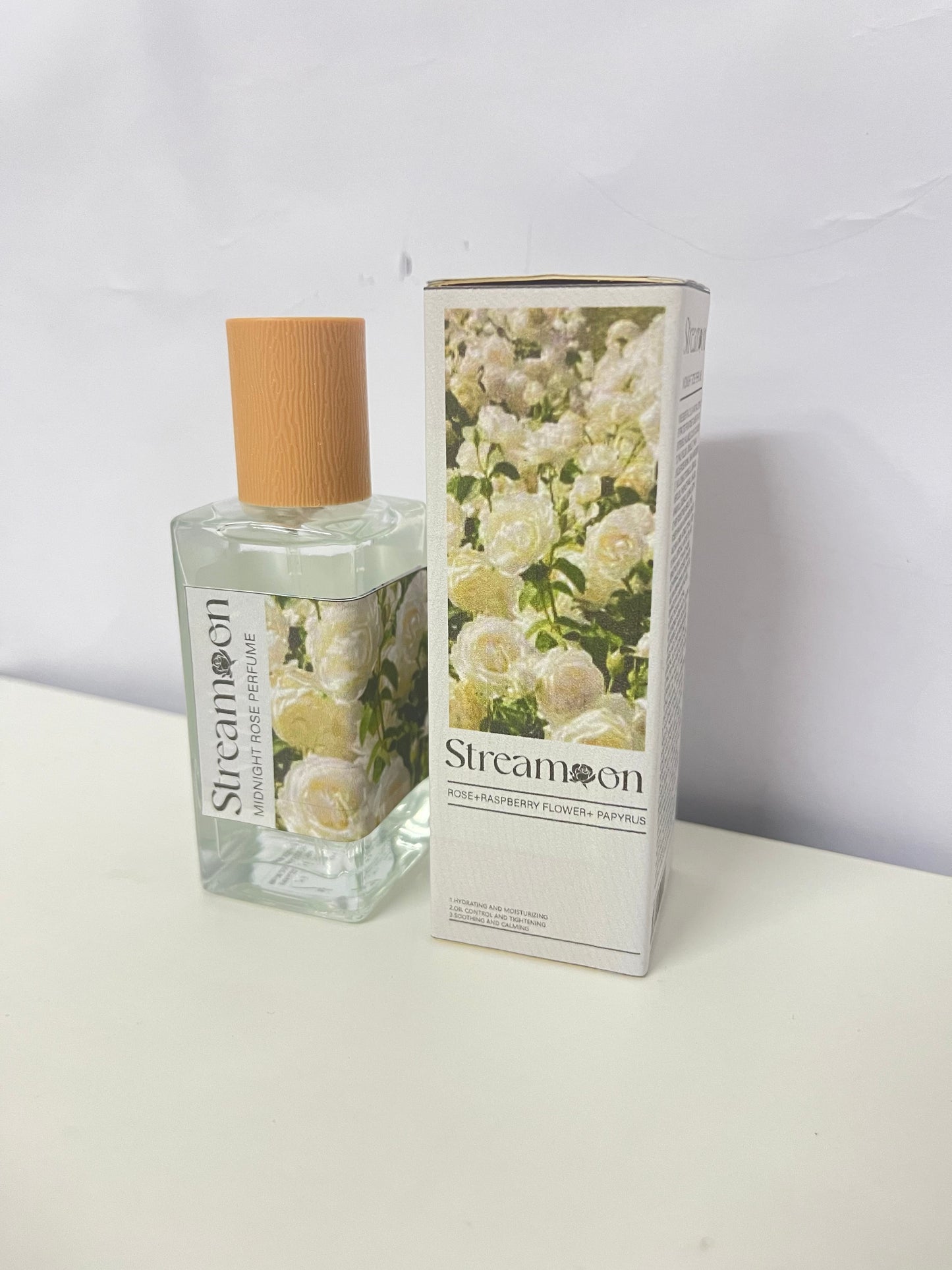 【Streamoon Midnight Rose Perfume】—— Elegant Floral Scent with Minimalist Style