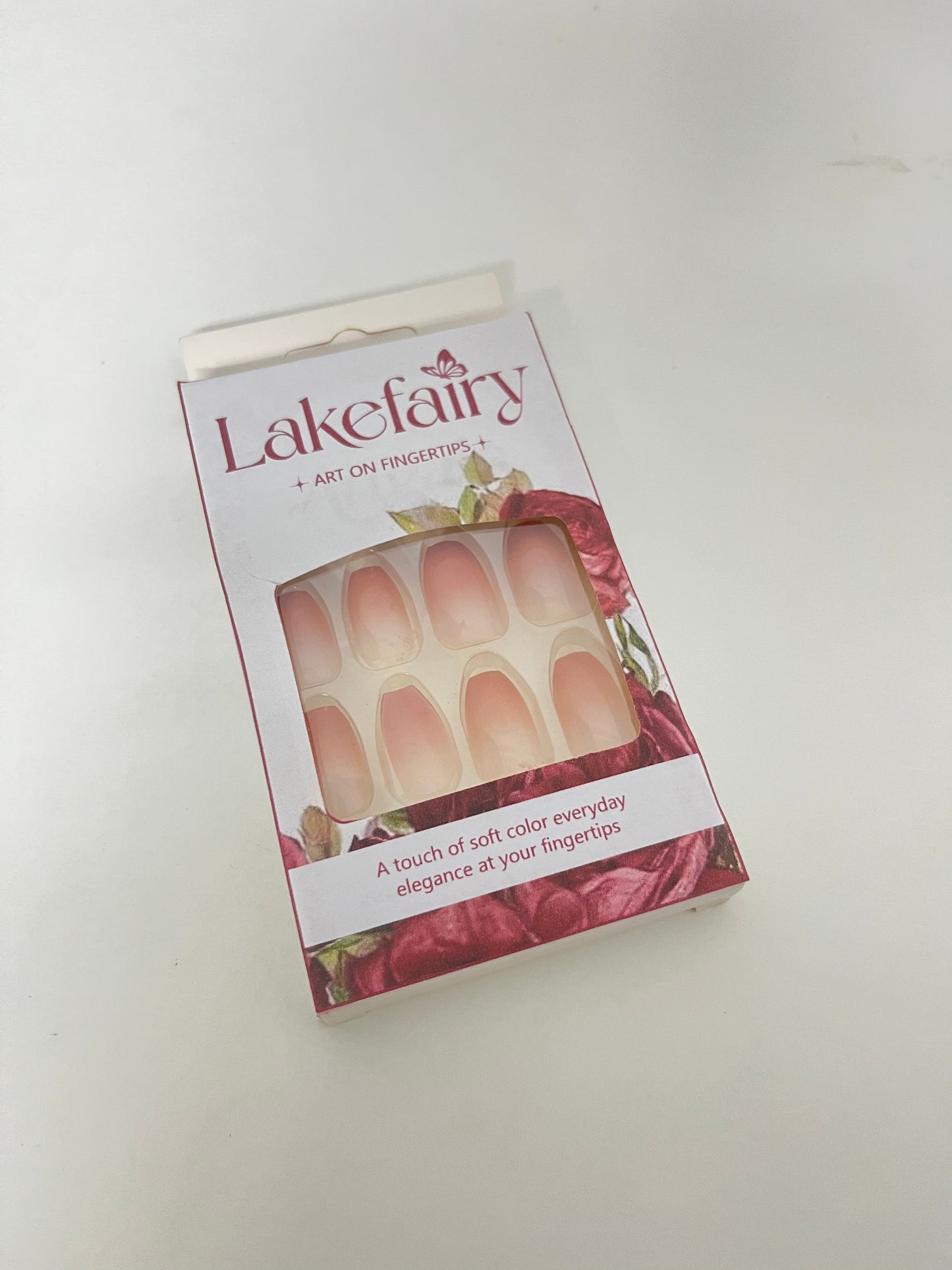 【Lakefairy Gradient False Nails】—— Daily Elegance on Your Fingertips