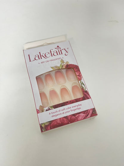 【Lakefairy Gradient False Nails】—— Daily Elegance on Your Fingertips