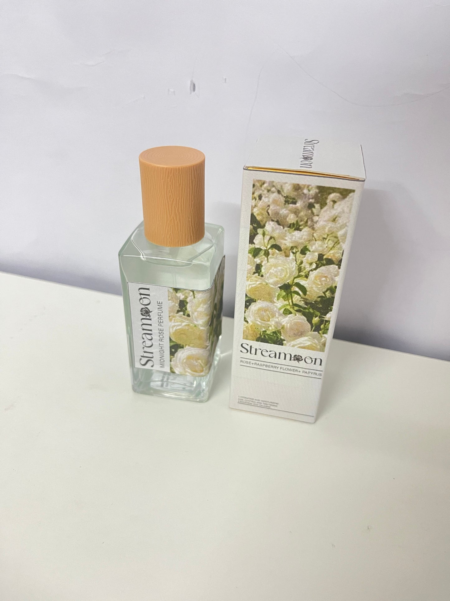 【Streamoon Midnight Rose Perfume】—— Elegant Floral Scent with Minimalist Style