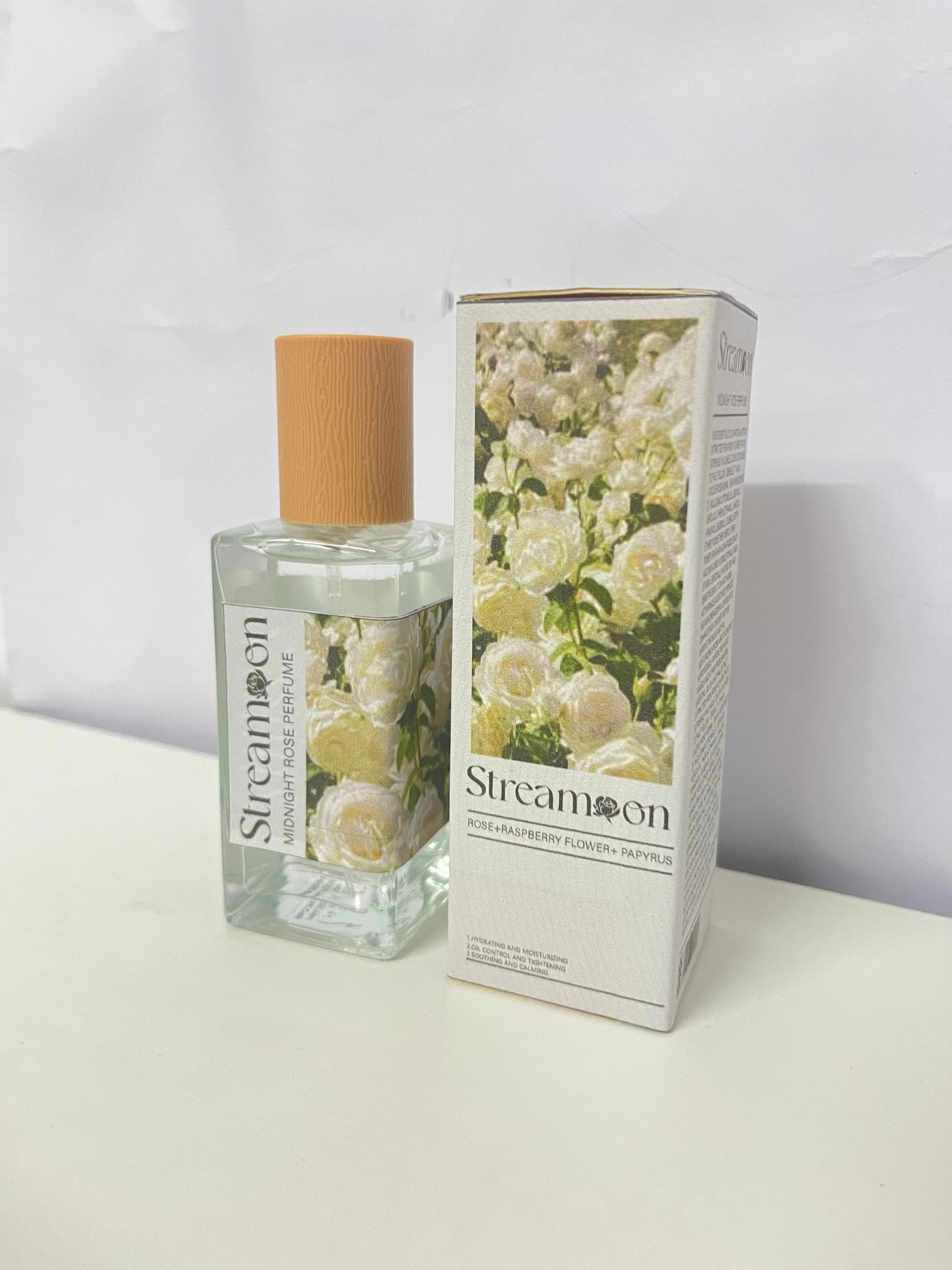 【Streamoon Midnight Rose Perfume】—— Elegant Floral Scent with Minimalist Style