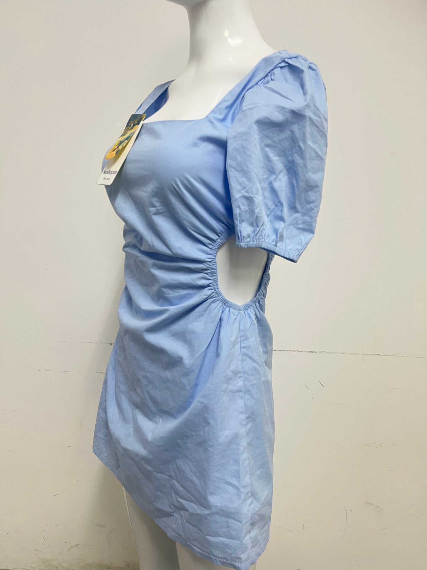 【Studiopen Ruched Waist Mini Dress】—— Effortless Summer Elegance