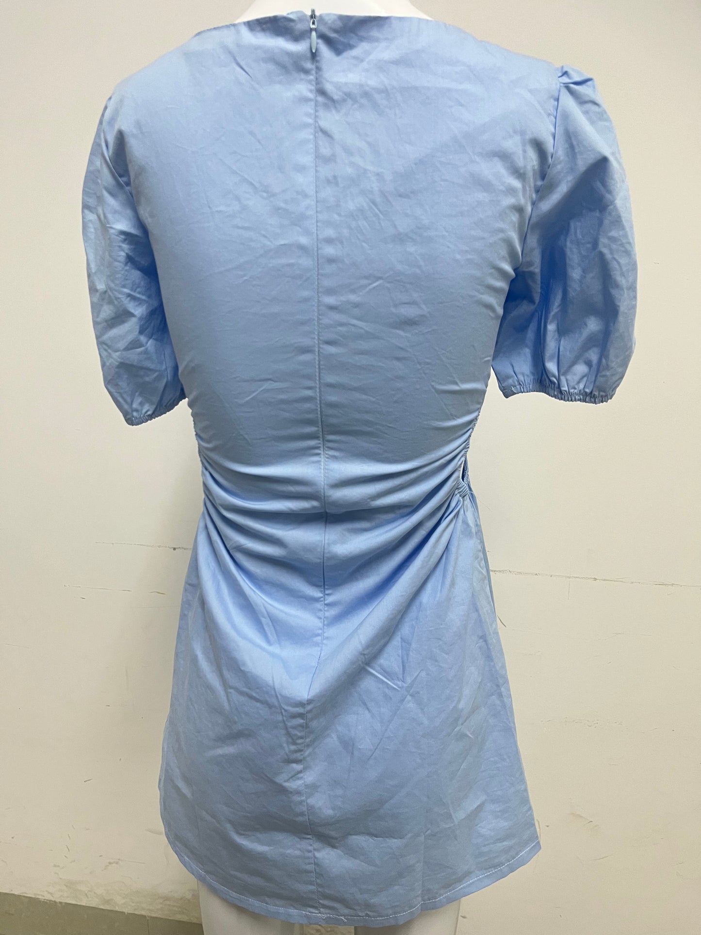 【Studiopen Ruched Waist Mini Dress】—— Effortless Summer Elegance
