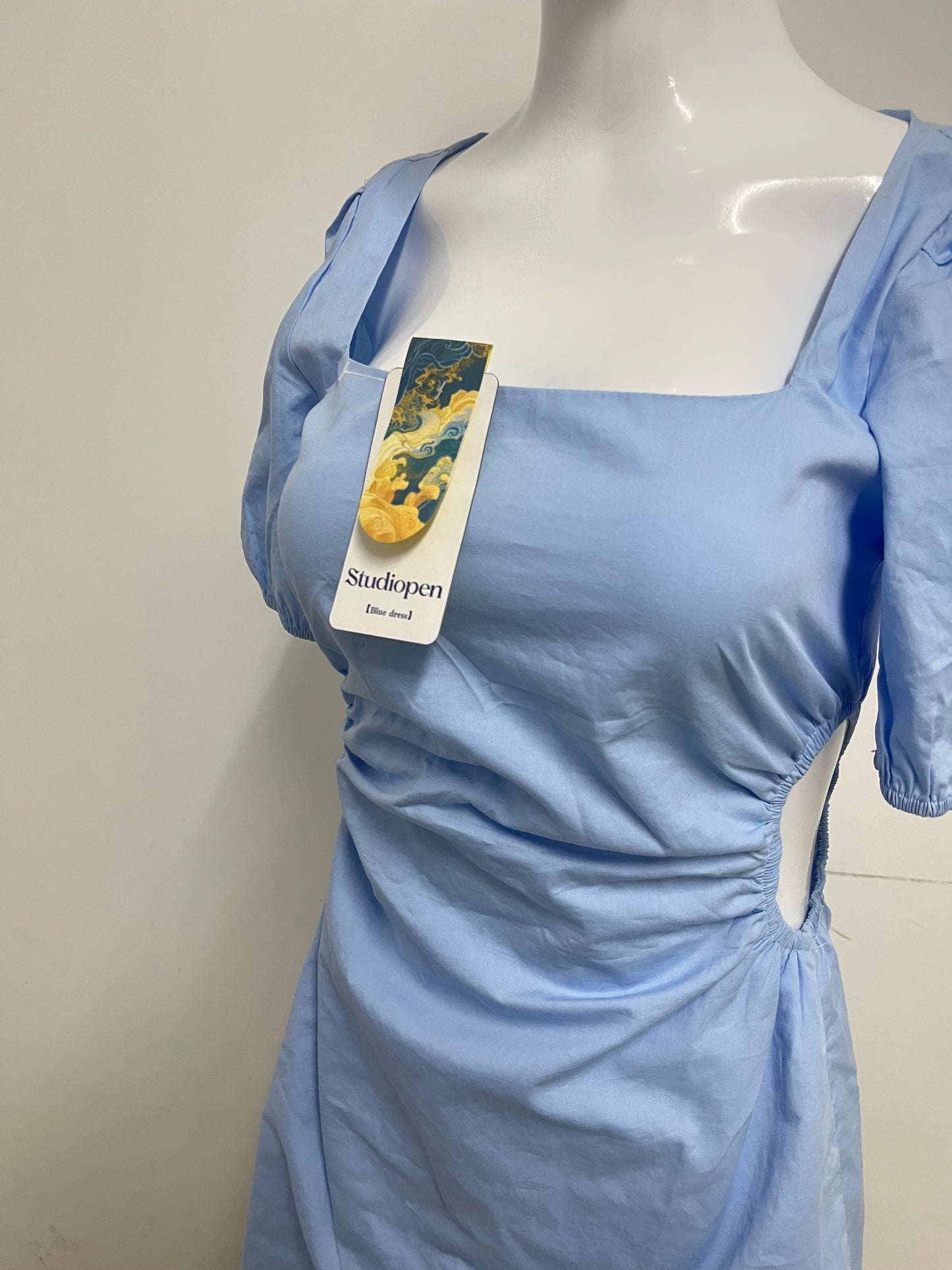 【Studiopen Ruched Waist Mini Dress】—— Effortless Summer Elegance