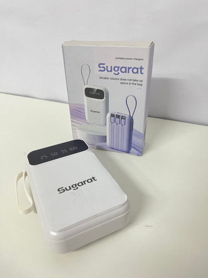 【Sugarat Compact Portable Power Charger】—— Space-Saving On-the-Go Charging Solution