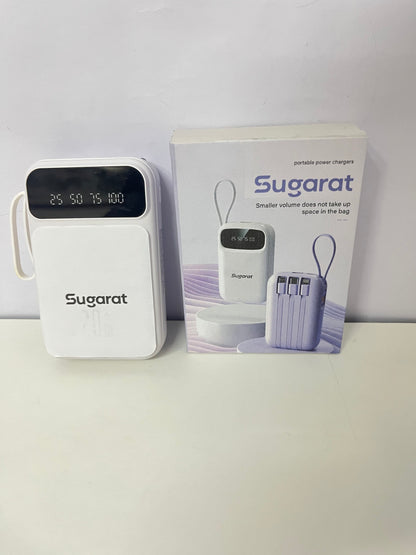 【Sugarat Compact Portable Power Charger】—— Space-Saving On-the-Go Charging Solution