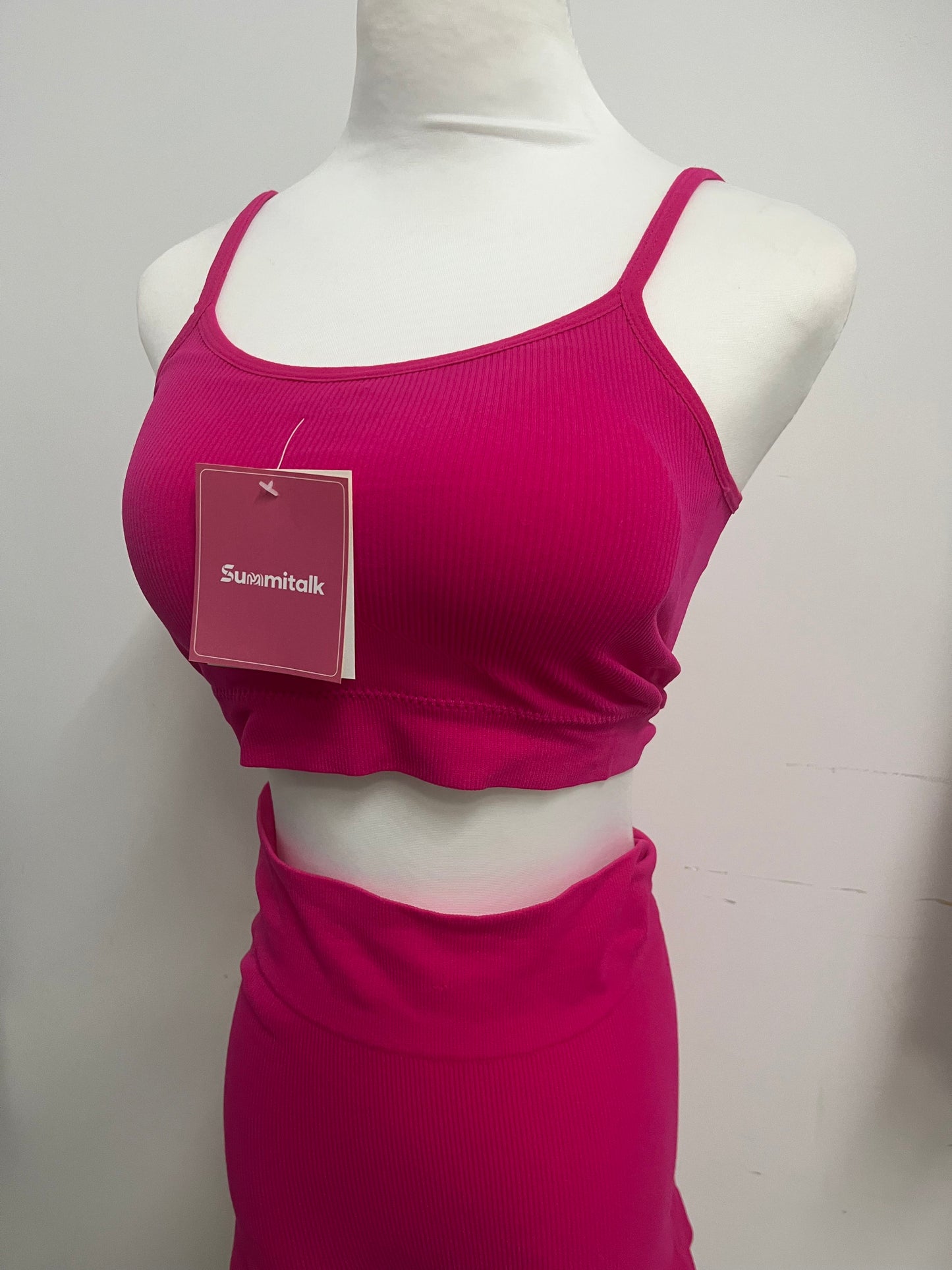 【Summitalk Ribbed Cami & Tracksuits】—— Effortless Comfort & Vibrant Style for Leisure & Layers