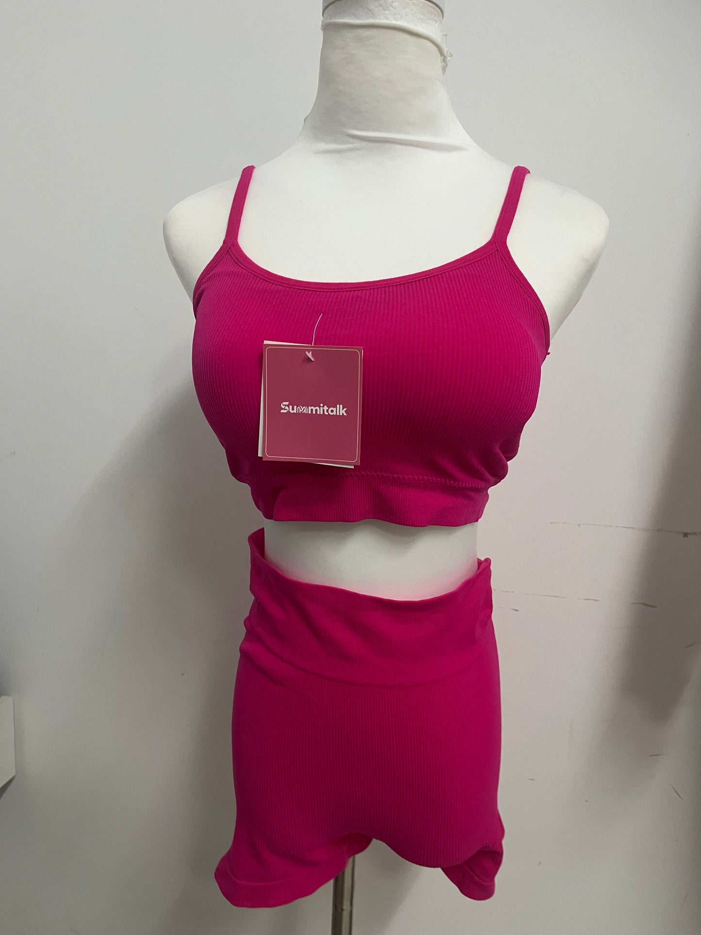 【Summitalk Ribbed Cami & Tracksuits】—— Effortless Comfort & Vibrant Style for Leisure & Layers