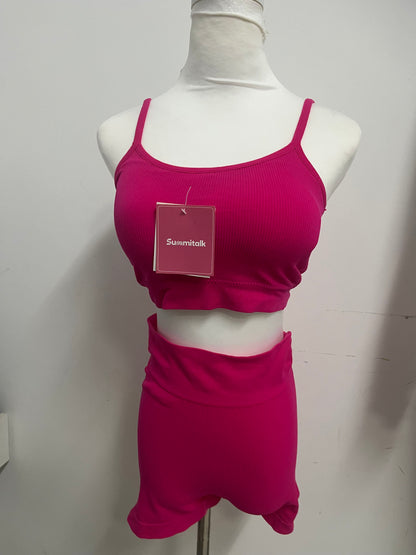 【Summitalk Ribbed Cami & Tracksuits】—— Effortless Comfort & Vibrant Style for Leisure & Layers