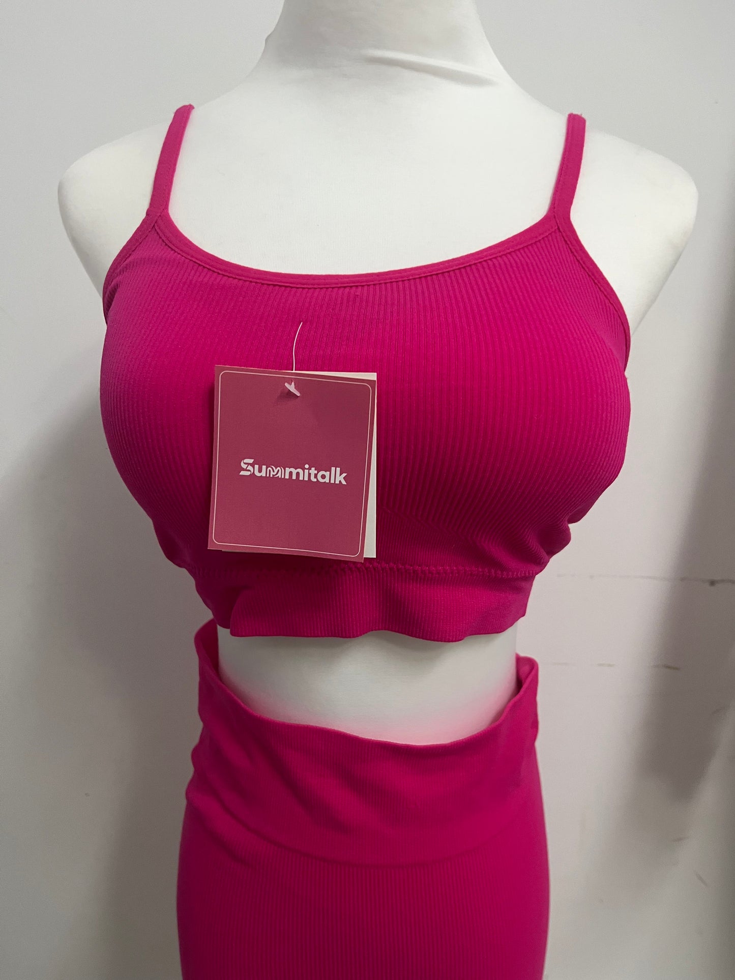 【Summitalk Ribbed Cami & Tracksuits】—— Effortless Comfort & Vibrant Style for Leisure & Layers