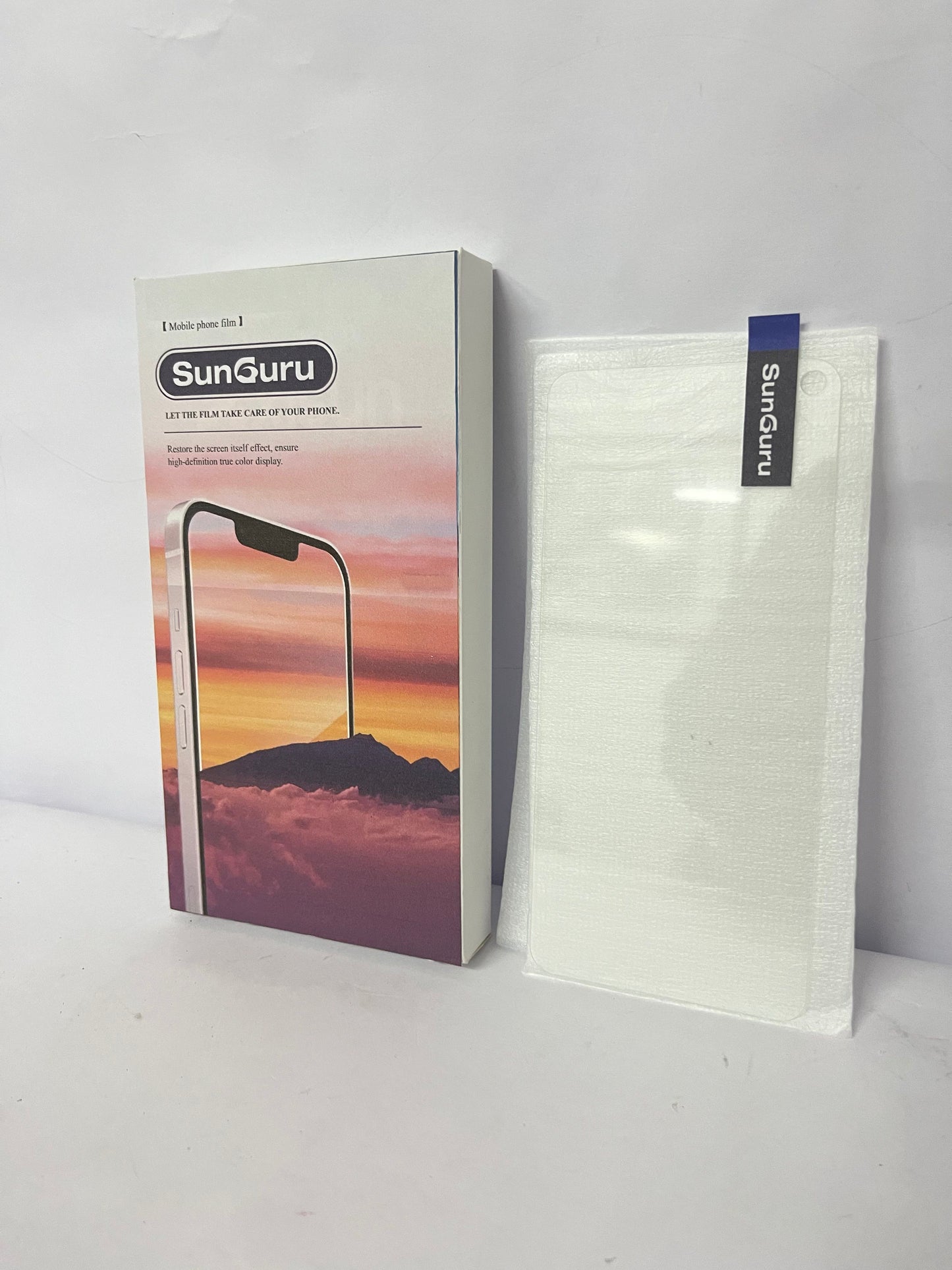 SunGuru High-Definition Phone Film - Restore True Screen Colors & Strong Protection, Keep Your Phone Screen Like New Forever