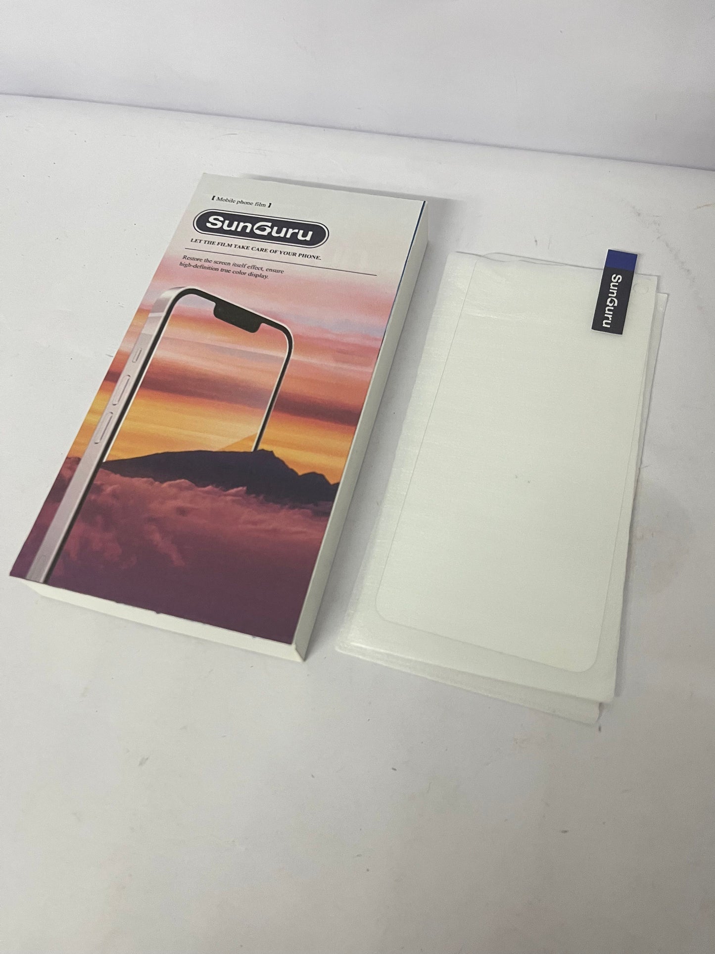 SunGuru High-Definition Phone Film - Restore True Screen Colors & Strong Protection, Keep Your Phone Screen Like New Forever