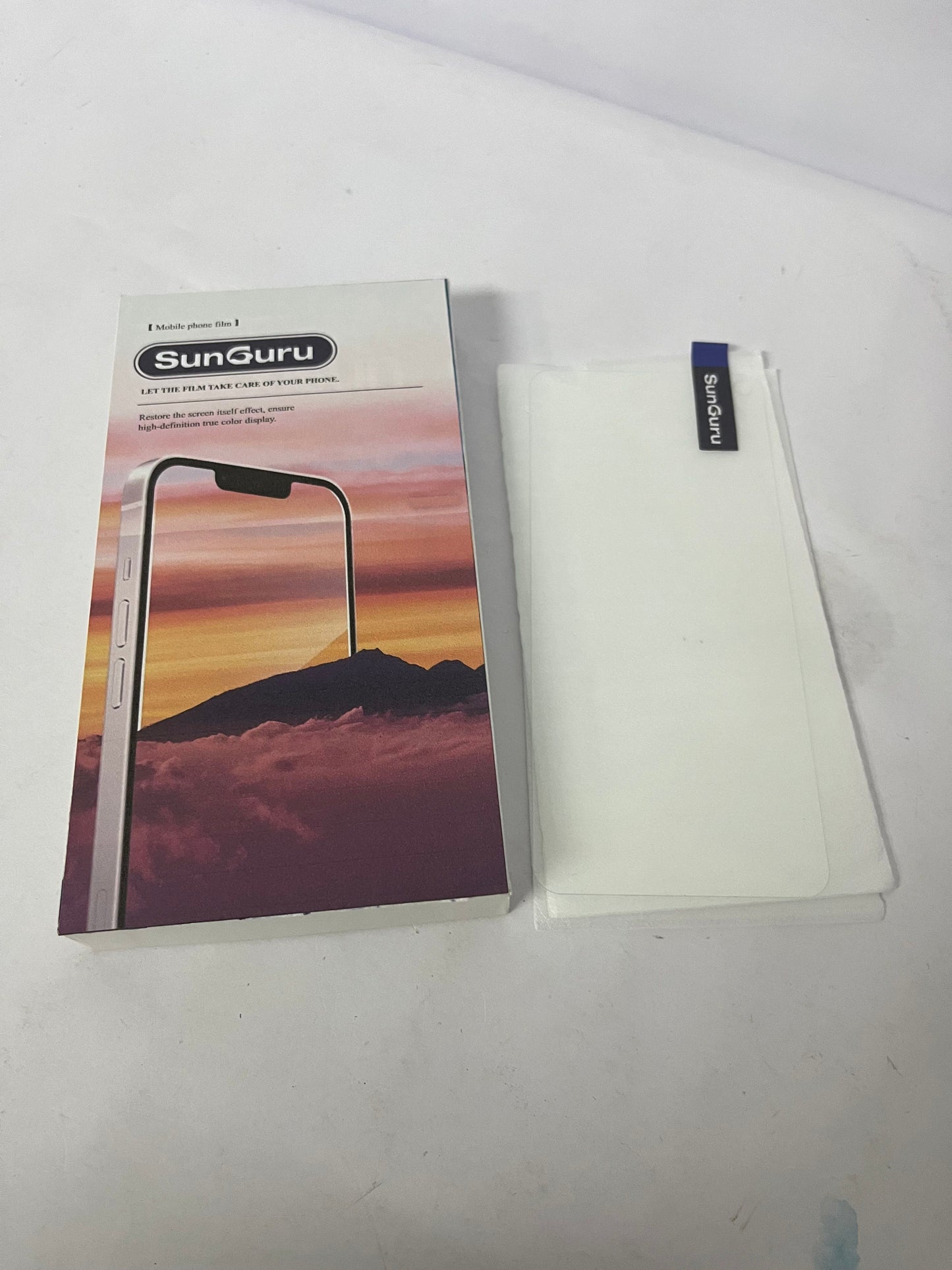 SunGuru High-Definition Phone Film - Restore True Screen Colors & Strong Protection, Keep Your Phone Screen Like New Forever
