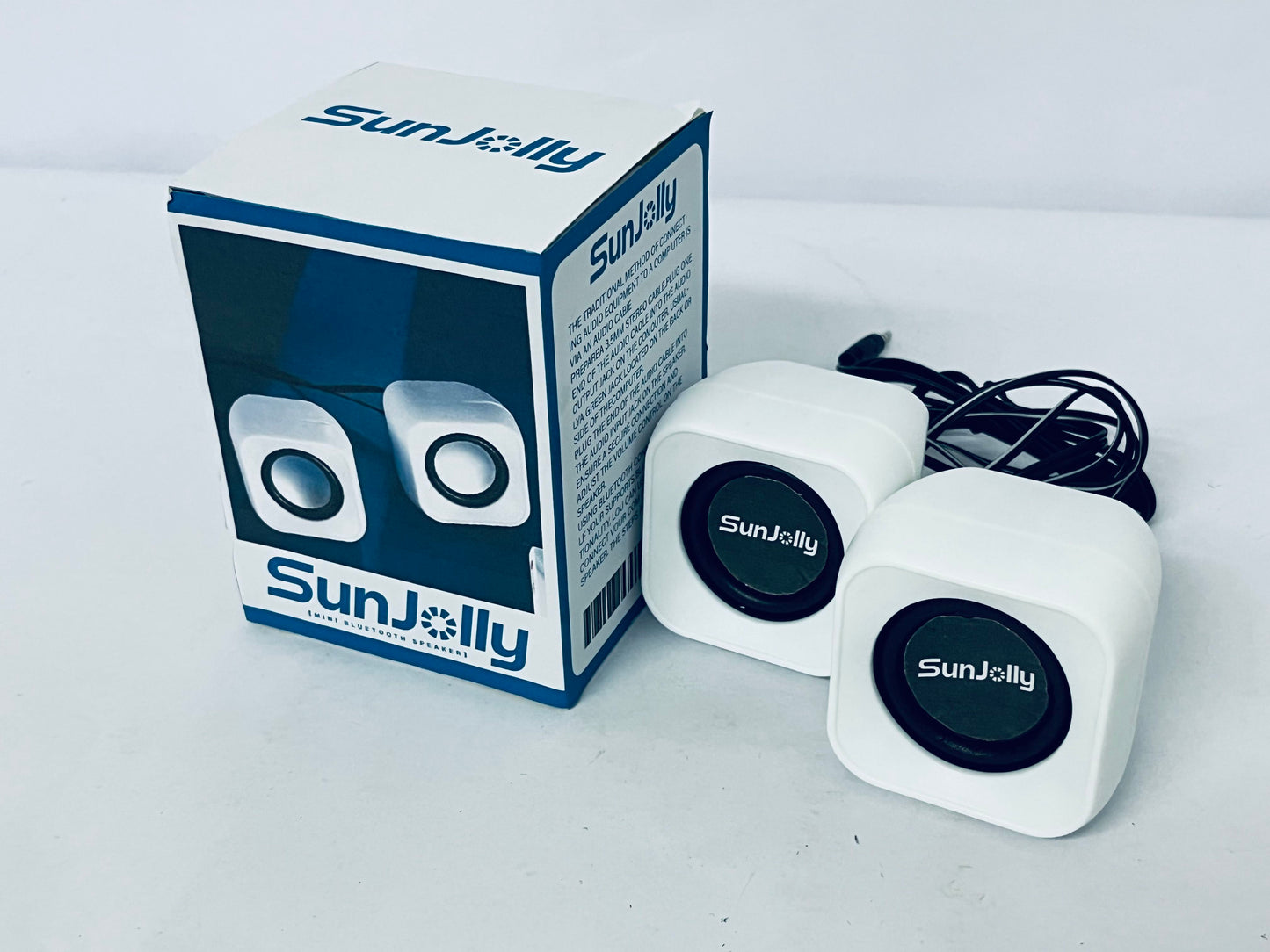 SunJolly 2 PCS Laptop Desktop Computer Mini Audio Wired Speaker Multimedia Subwoofer(D)