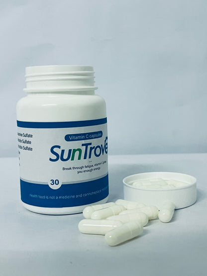 SunTrove Vitamin C Capsules - Fatigue - Busting Supplement for Energy Boost