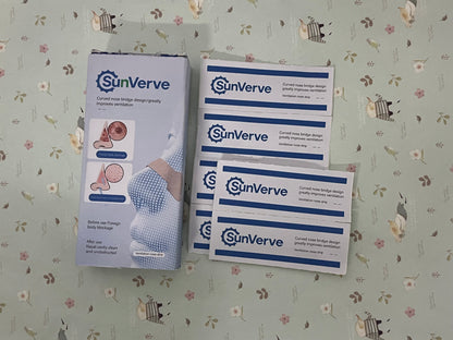 SunVerve Strips for Breathing Nasal Congestion Relieve 