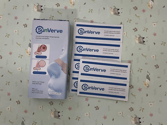 SunVerve Strips for Breathing Nasal Congestion Relieve 