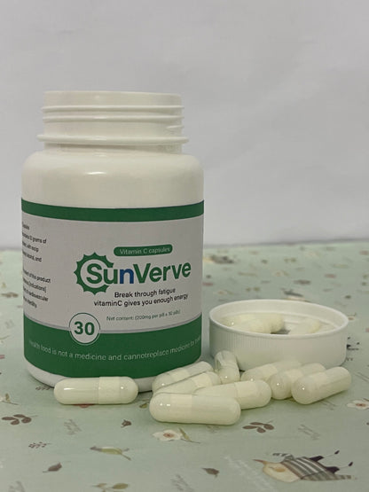SunVerve Immune Support Multivitamin Capsule Non GMO & Gluten Free Superfood with Natural Vitamins