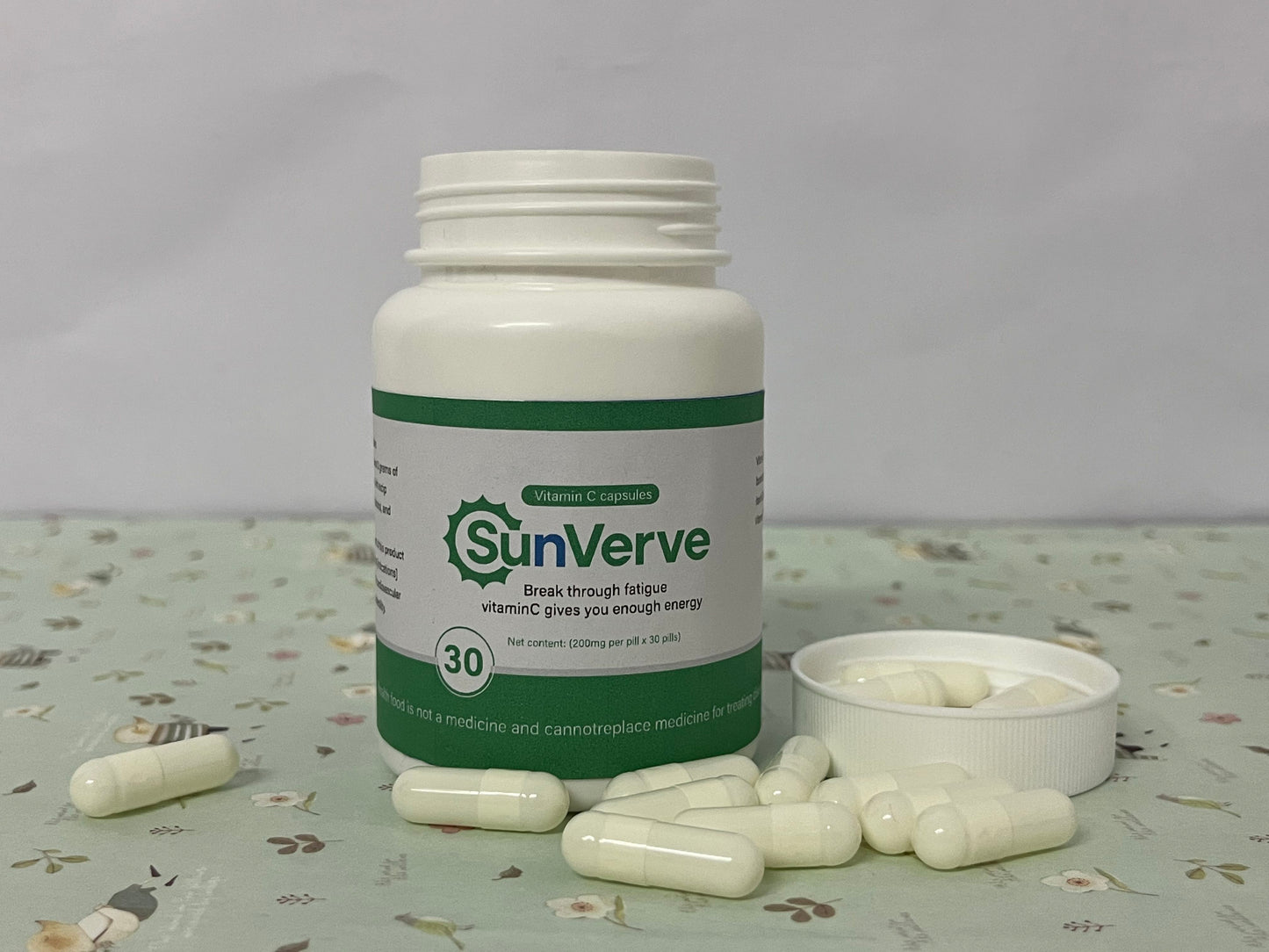 SunVerve Immune Support Multivitamin Capsule Non GMO & Gluten Free Superfood with Natural Vitamins