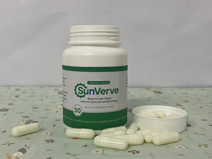 SunVerve Immune Support Multivitamin Capsule Non GMO & Gluten Free Superfood with Natural Vitamins