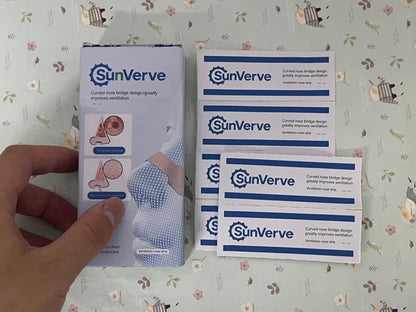 SunVerve Strips for Breathing Nasal Congestion Relieve 