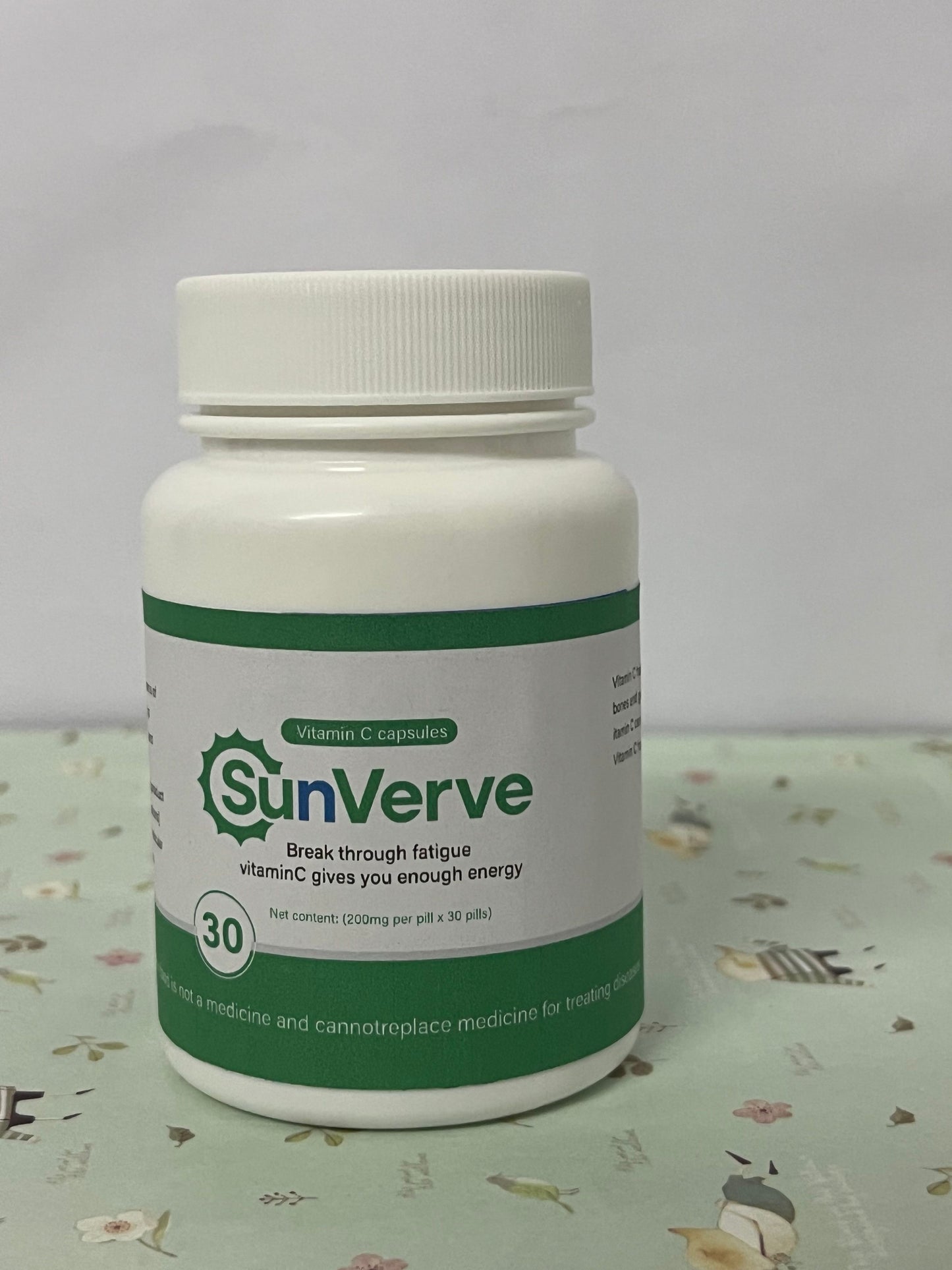 SunVerve Immune Support Multivitamin Capsule Non GMO & Gluten Free Superfood with Natural Vitamins