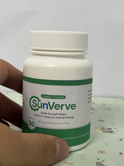 SunVerve Immune Support Multivitamin Capsule Non GMO & Gluten Free Superfood with Natural Vitamins