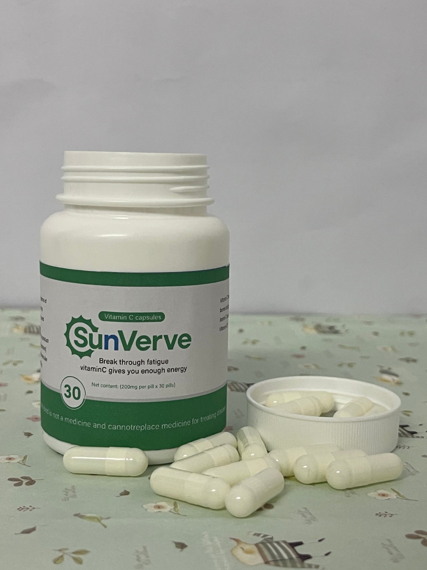 SunVerve Immune Support Multivitamin Capsule Non GMO & Gluten Free Superfood with Natural Vitamins