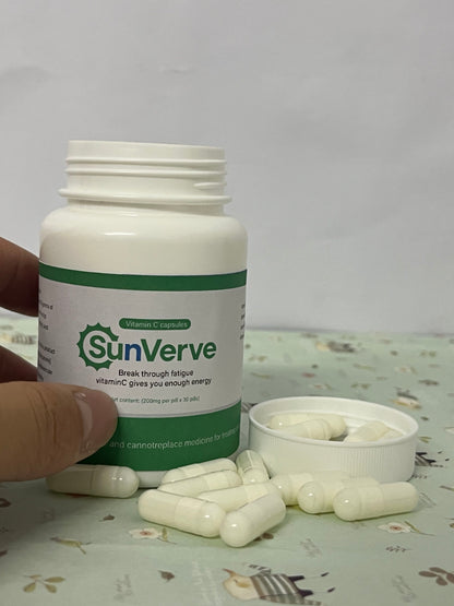 SunVerve Immune Support Multivitamin Capsule Non GMO & Gluten Free Superfood with Natural Vitamins