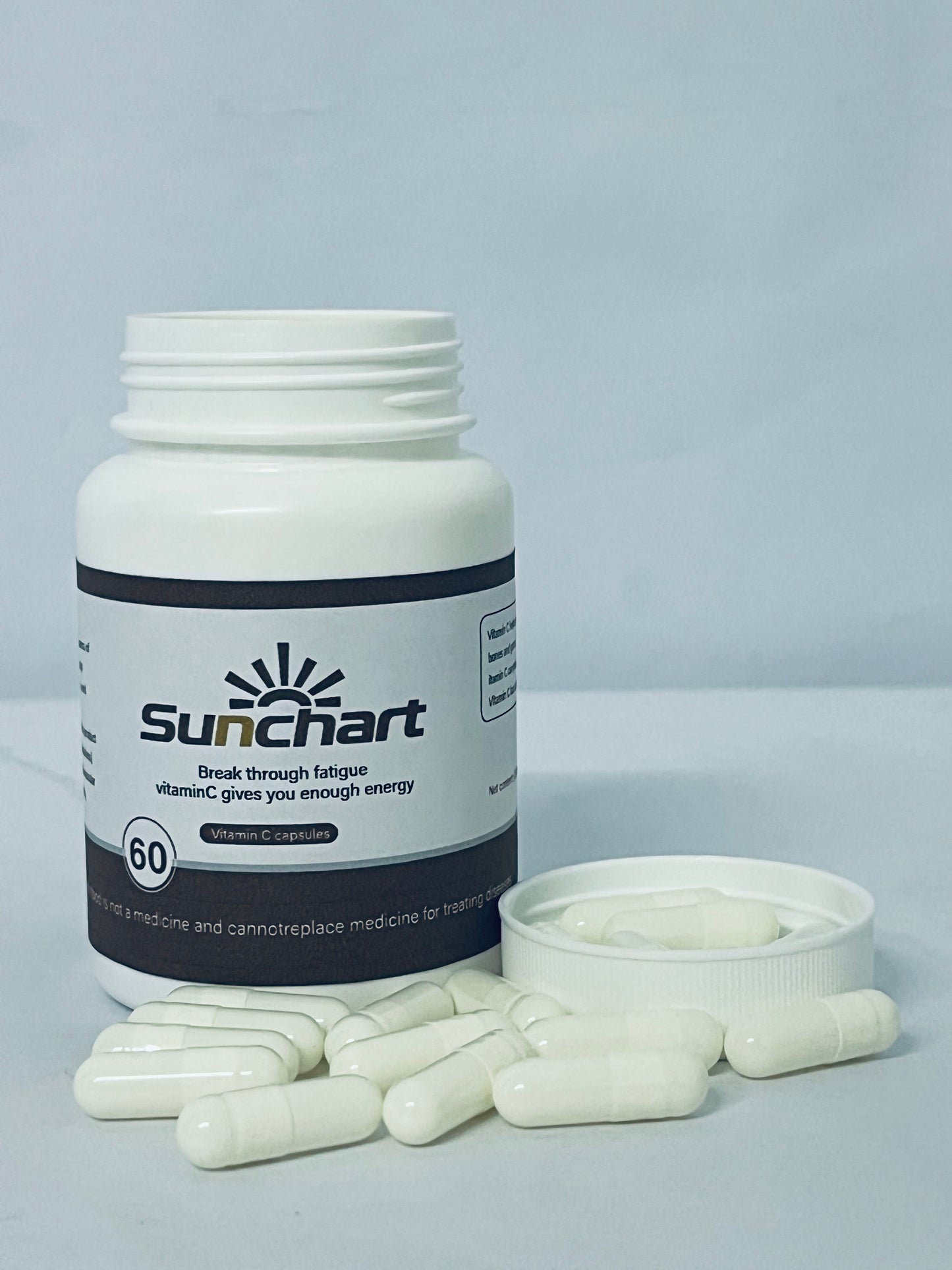 Sunchart Multivitamin with Probiotics 60 Vegetarian Capsules - Packed with Vitamins & Minerals