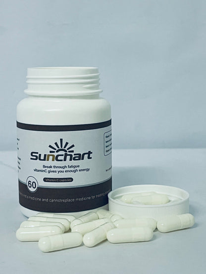 Sunchart Multivitamin with Probiotics 60 Vegetarian Capsules - Packed with Vitamins & Minerals