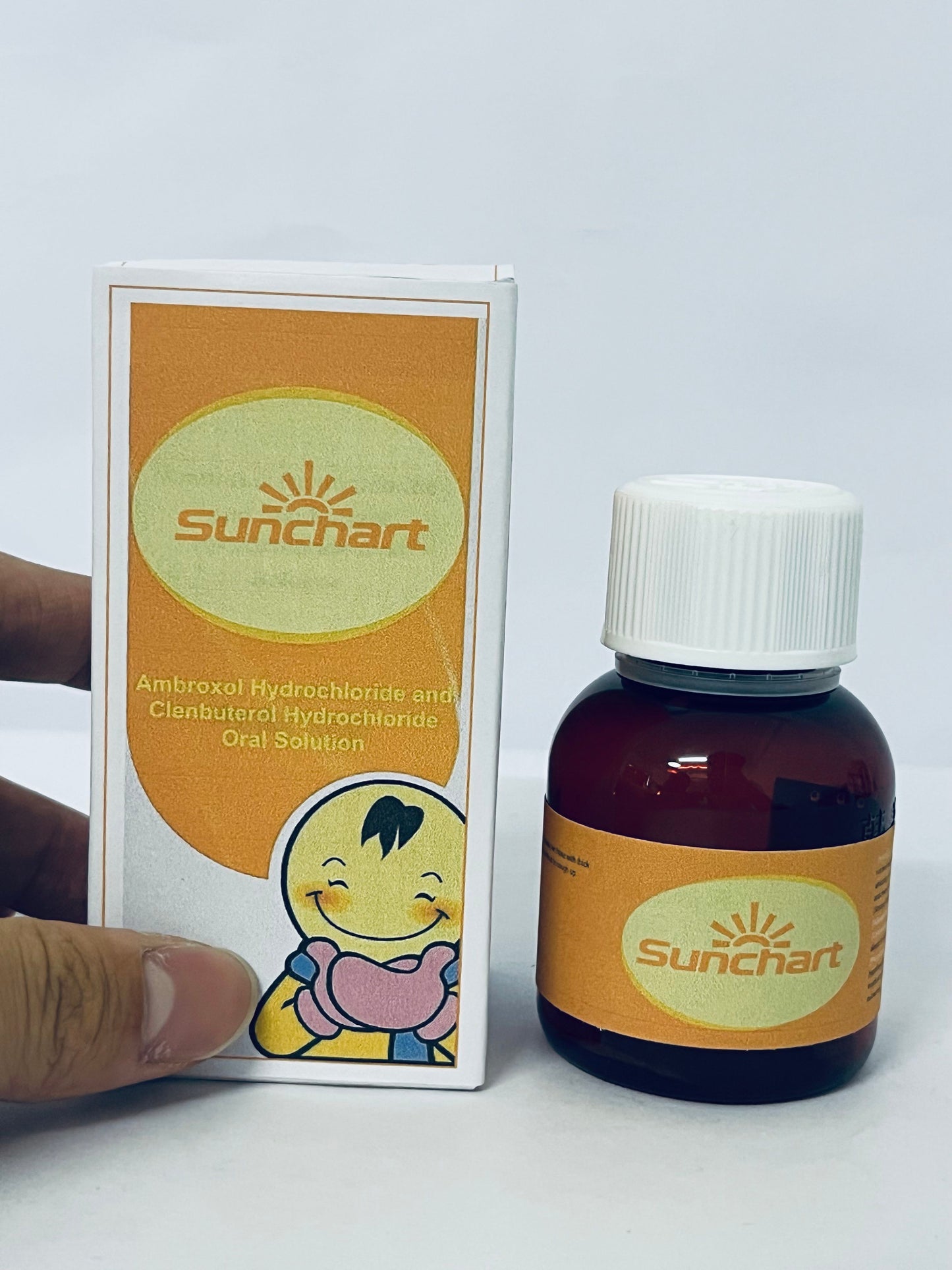 Sunchart Baby Calcium Liquid Drops with Vitamin D3 & K2-24 Daily Servings, (60 mL) - Inulin Fortified (Prebiotic, Dietary Fiber) - Sugar Free, Gluten Free, Vegetarian Friendly