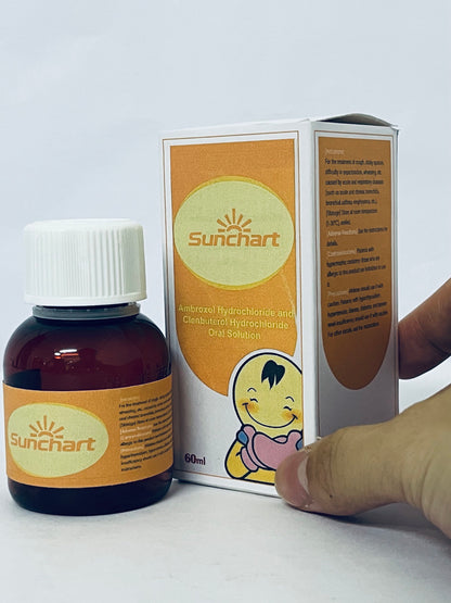 Sunchart Baby Calcium Liquid Drops with Vitamin D3 & K2-24 Daily Servings, (60 mL) - Inulin Fortified (Prebiotic, Dietary Fiber) - Sugar Free, Gluten Free, Vegetarian Friendly