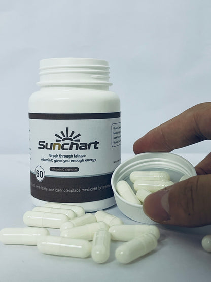 Sunchart Multivitamin with Probiotics 60 Vegetarian Capsules - Packed with Vitamins & Minerals