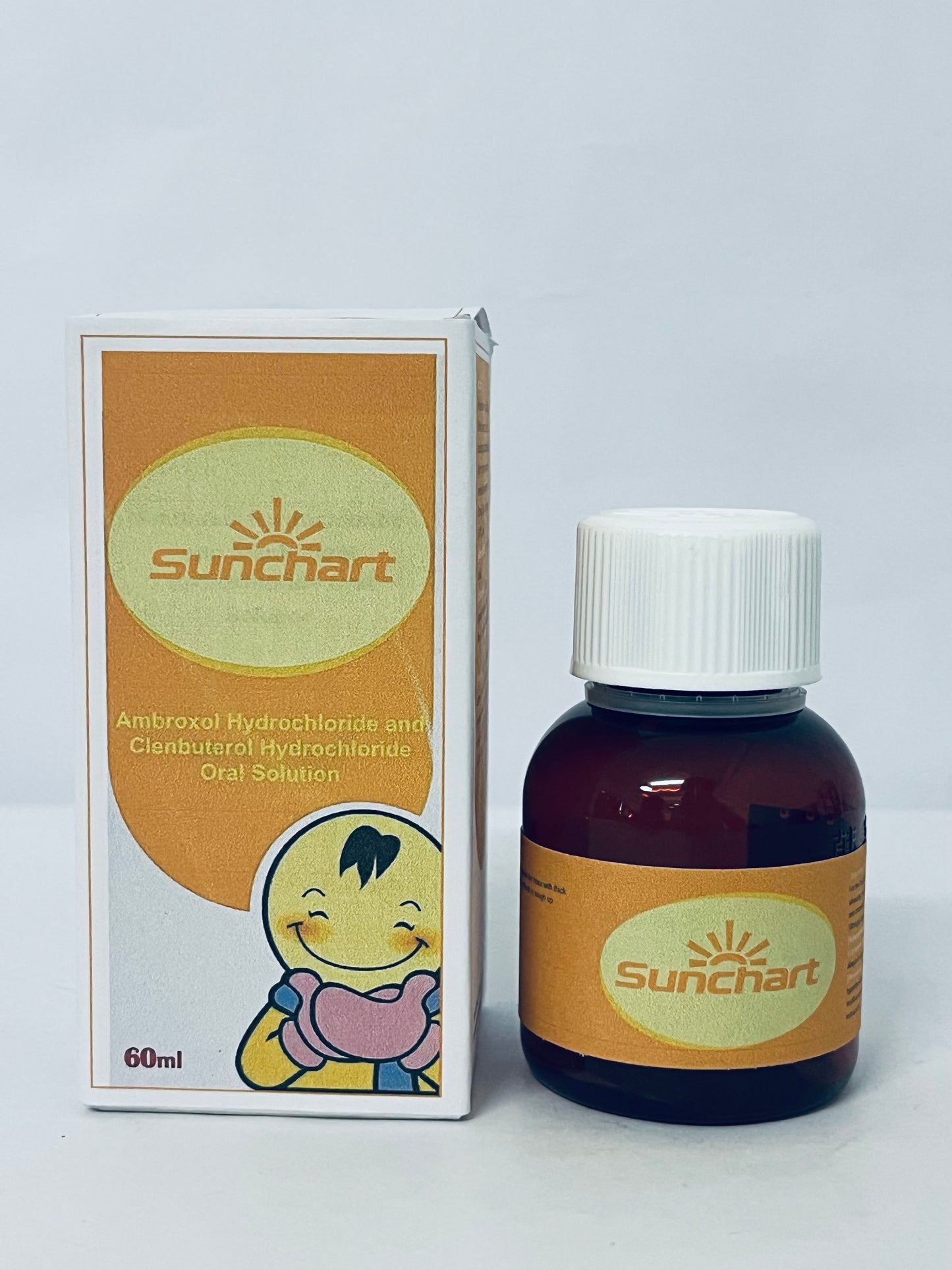 Sunchart Baby Calcium Liquid Drops with Vitamin D3 & K2-24 Daily Servings, (60 mL) - Inulin Fortified (Prebiotic, Dietary Fiber) - Sugar Free, Gluten Free, Vegetarian Friendly