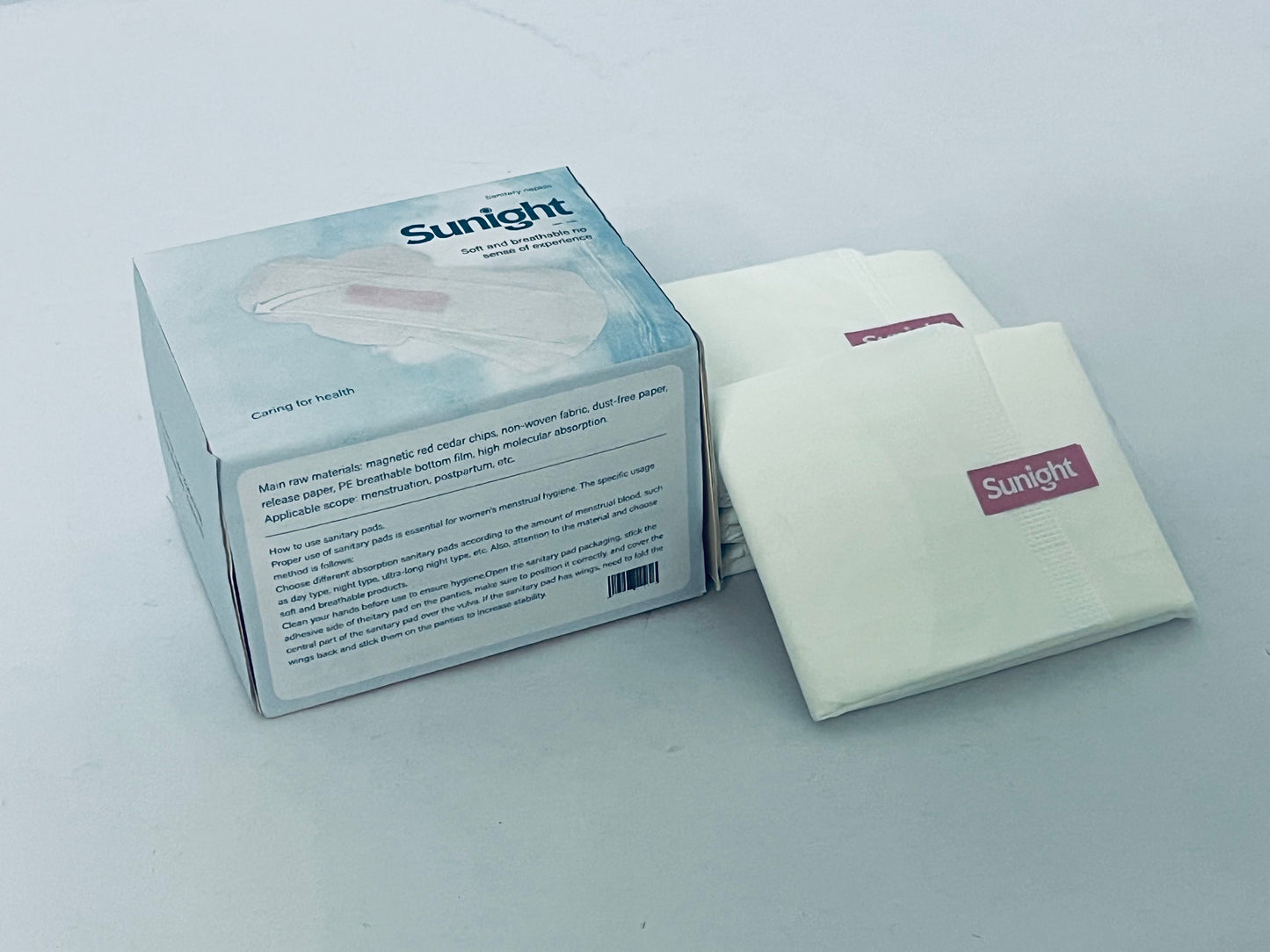 Sunight Soft & Breathable Sanitary Napkins - Ideal for Women's Monthly Care (Sanitary Towels)